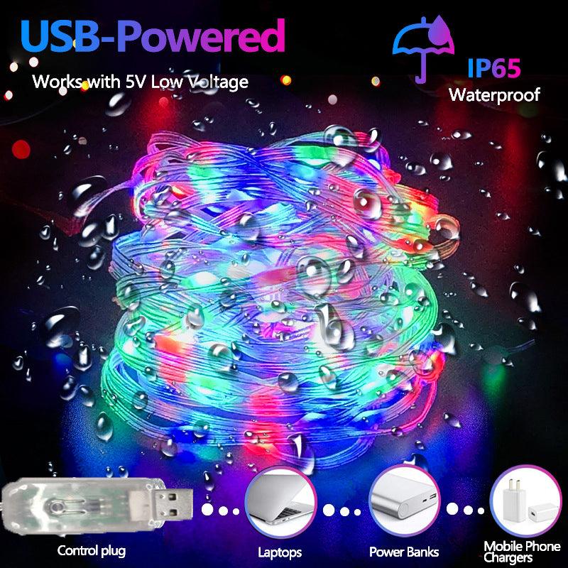 LED Rope Lights, RGB App & Remote