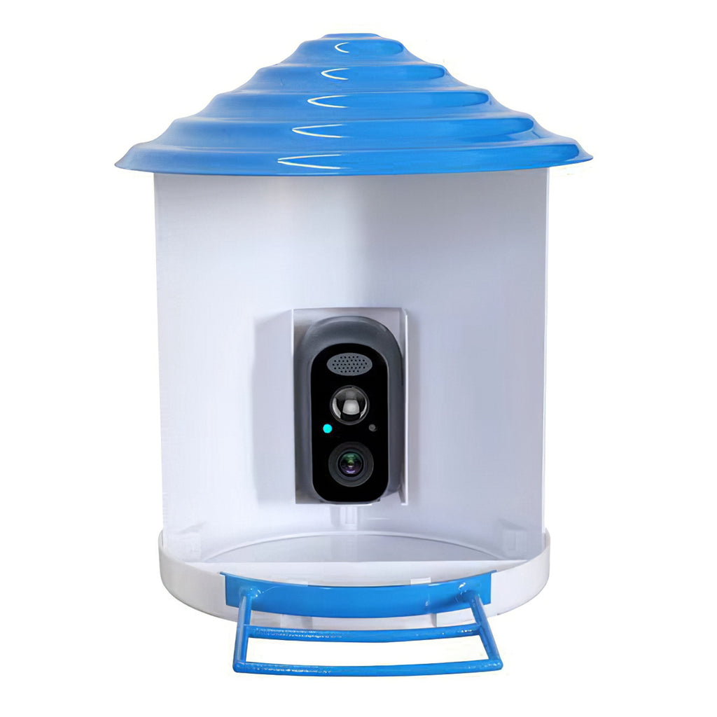 Solar Smart Bird Feeder with 1080P WiFi Camera and Night Vision