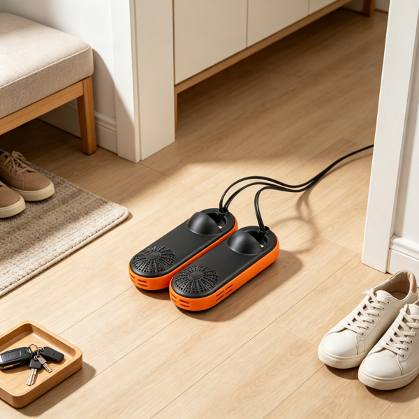 Portable Shoe Dryer with Warm Air, 2 Inserts