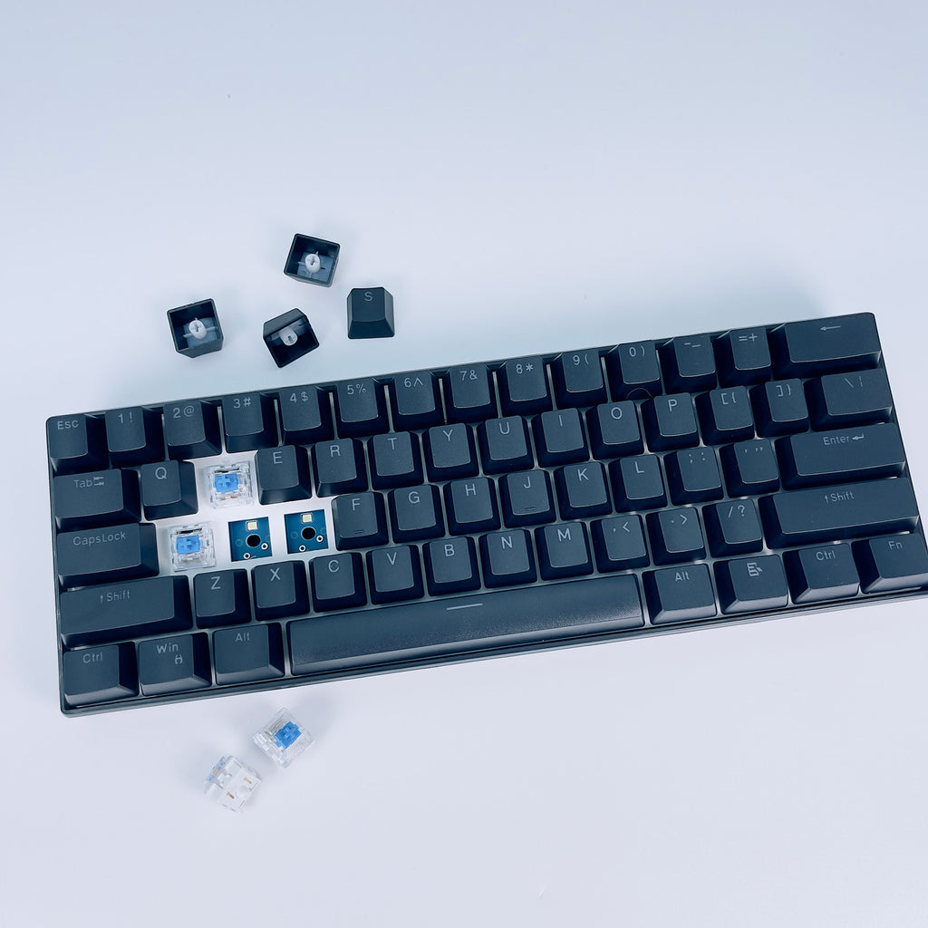 KL61 Mechanical Keyboard, 61-Key Compact