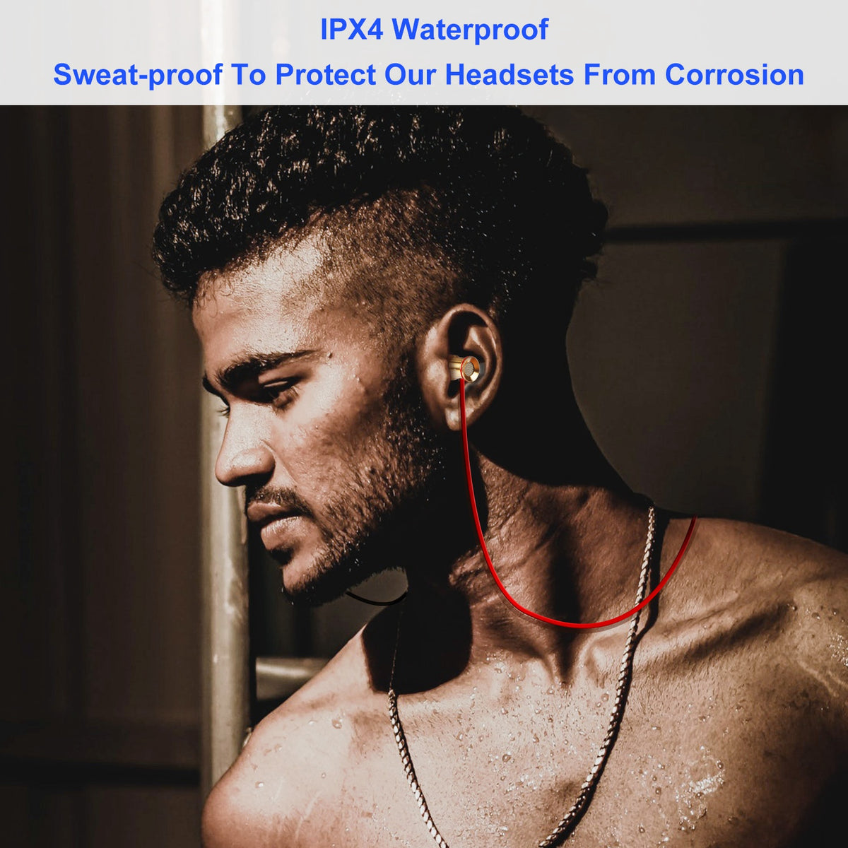 Sport Wireless In-Ear Headphones, Secure Fit