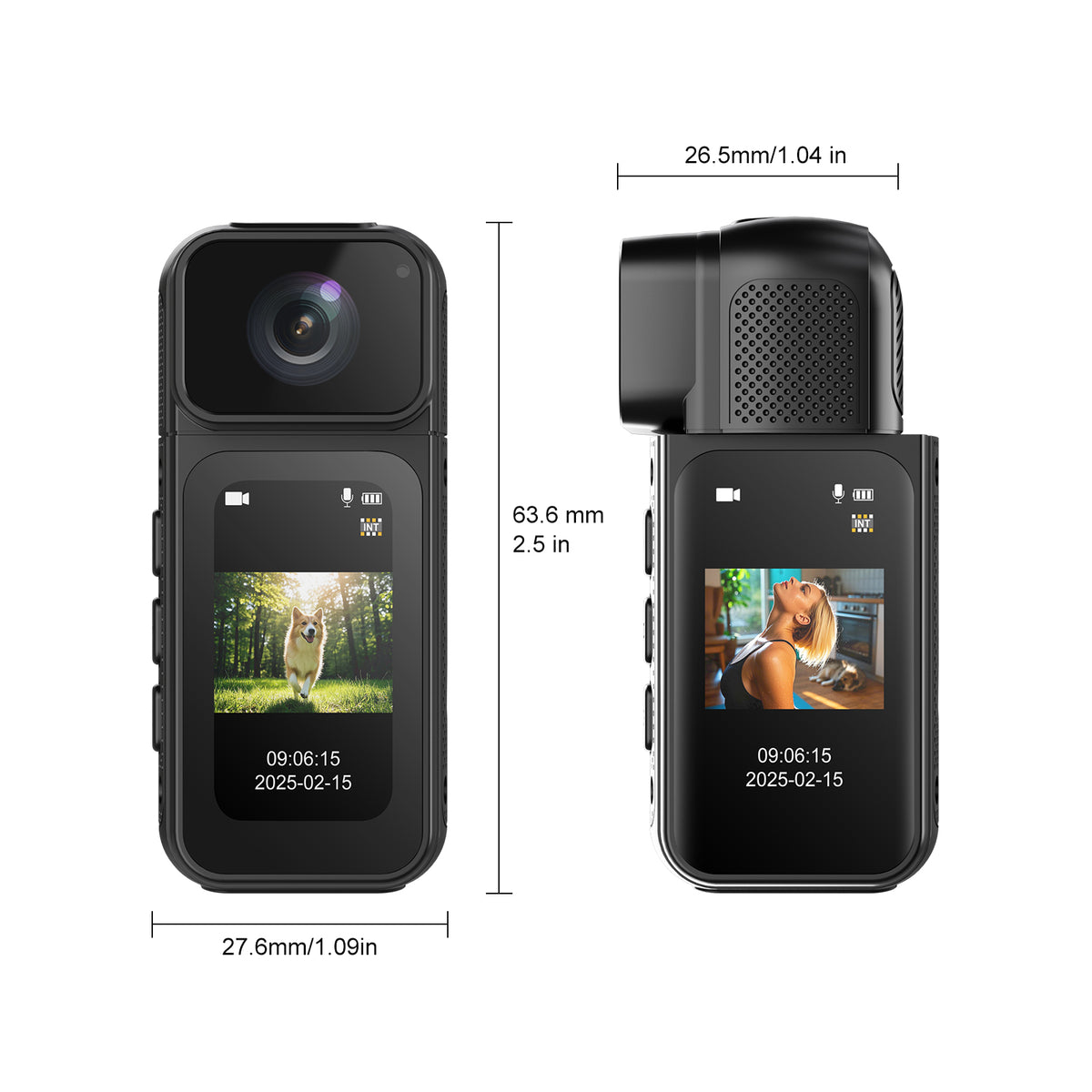 Mini Thumb Action Camera, 64GB