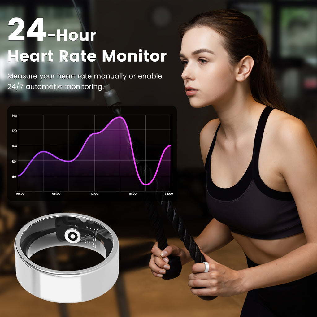 Smart Ring Health Tracker, Sleep & Heart Rate