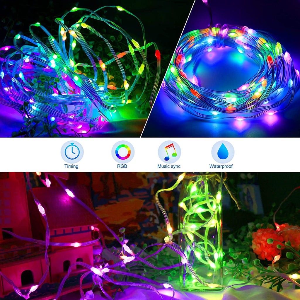 LED Rope Lights, RGB App & Remote