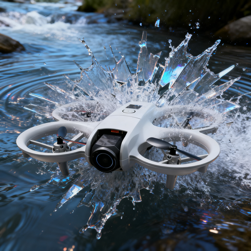 Foldable Mini Drone with Dual 480p Cameras