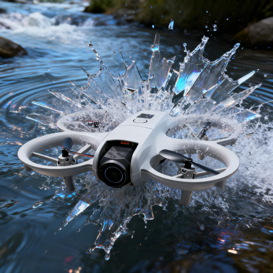 Foldable Mini Drone with Dual 480p Cameras
