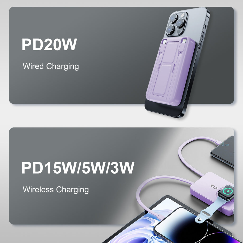 MagSafe 3-in-1 Power Bank, 10000mAh PD20W