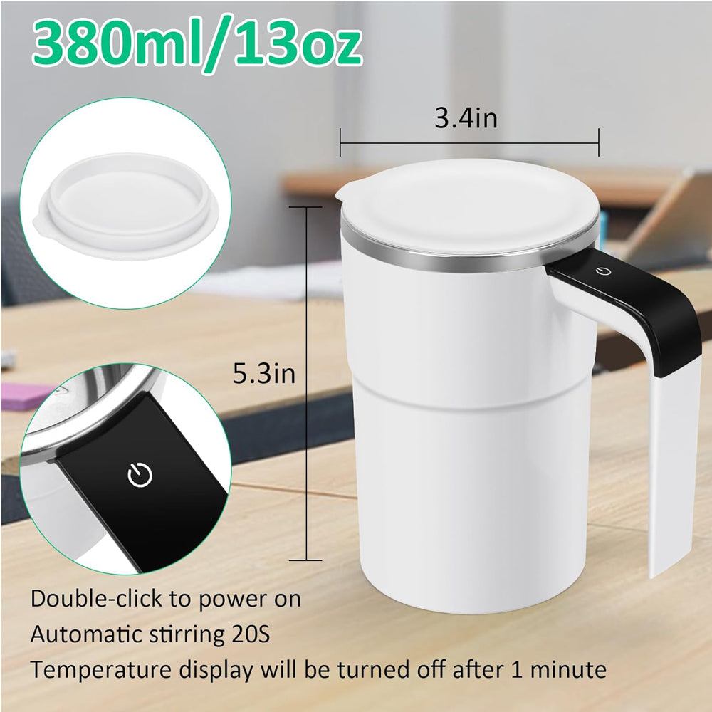 Self-Stirring Mug with Temperature Display