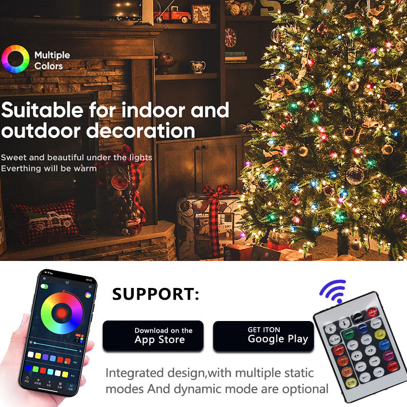 LED Rope Lights, RGB App & Remote