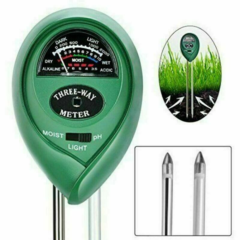 3-in-1 Soil Meter for Moisture, pH and Light