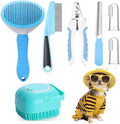 7-Piece Pet Grooming Kit, Self-Cleaning Brush
