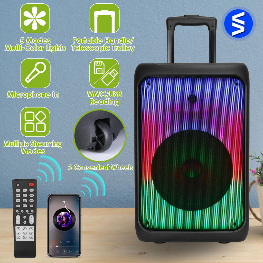 Portable Party Speaker, Wireless