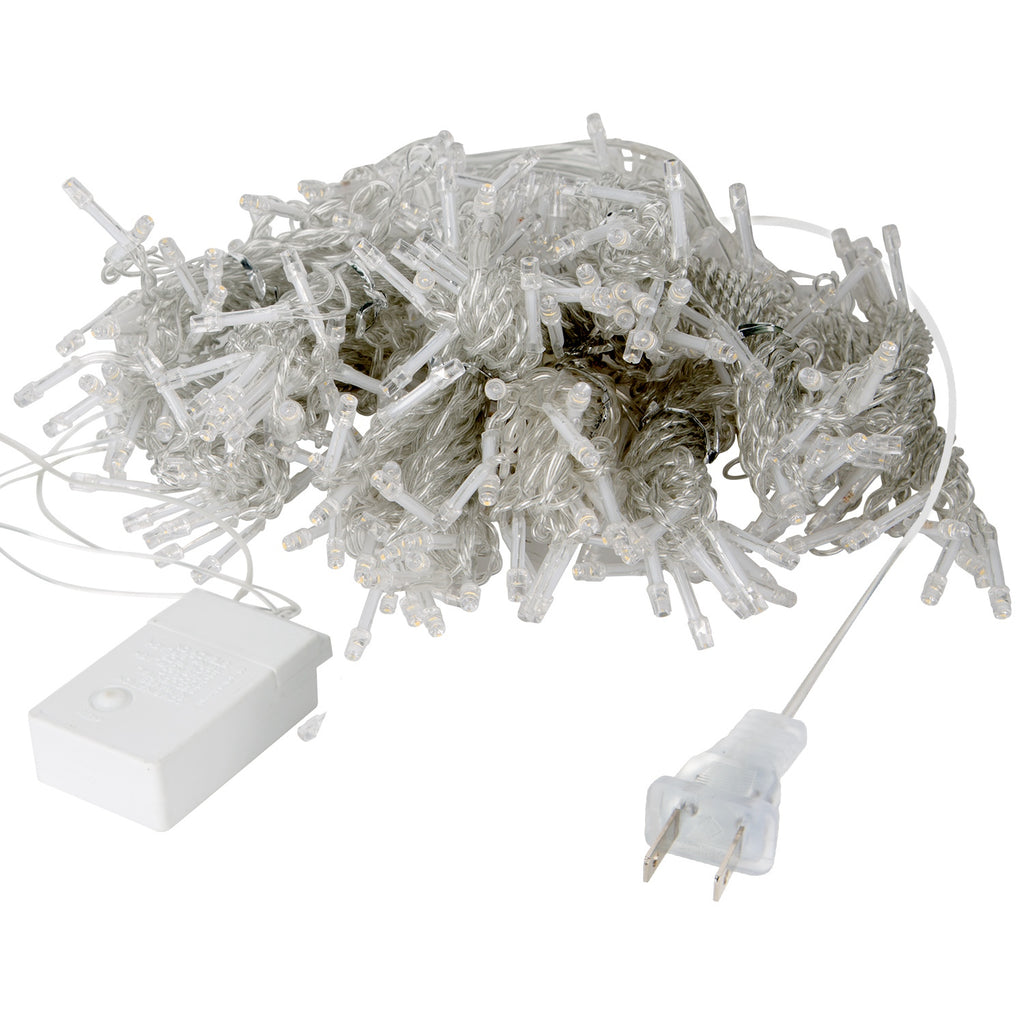 LED Curtain String Lights, 300 LED Remote