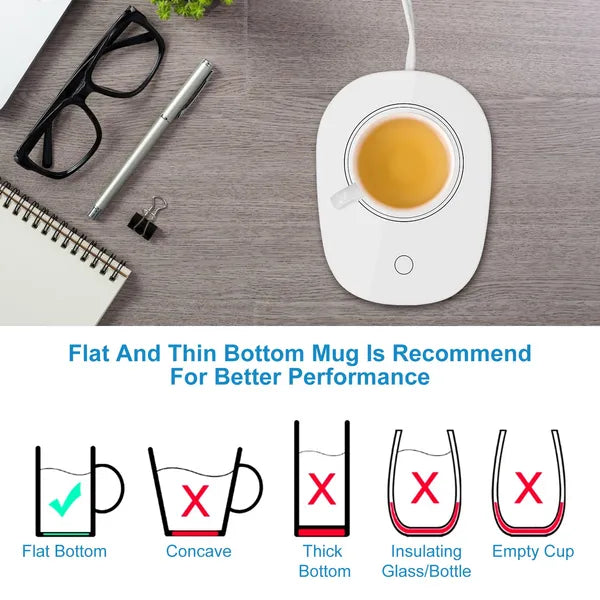 Coffee Mug Warmer with Auto On/Off Sensor