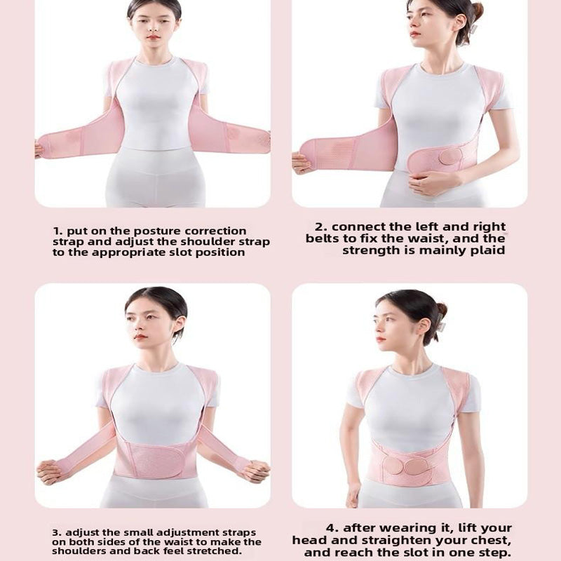 Posture Corrector Back Strap, 2-Pack