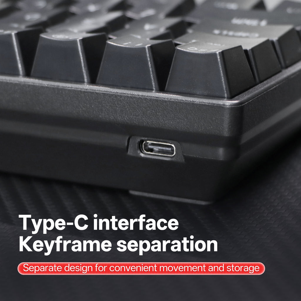 KL61 Mechanical Keyboard, 61-Key Compact