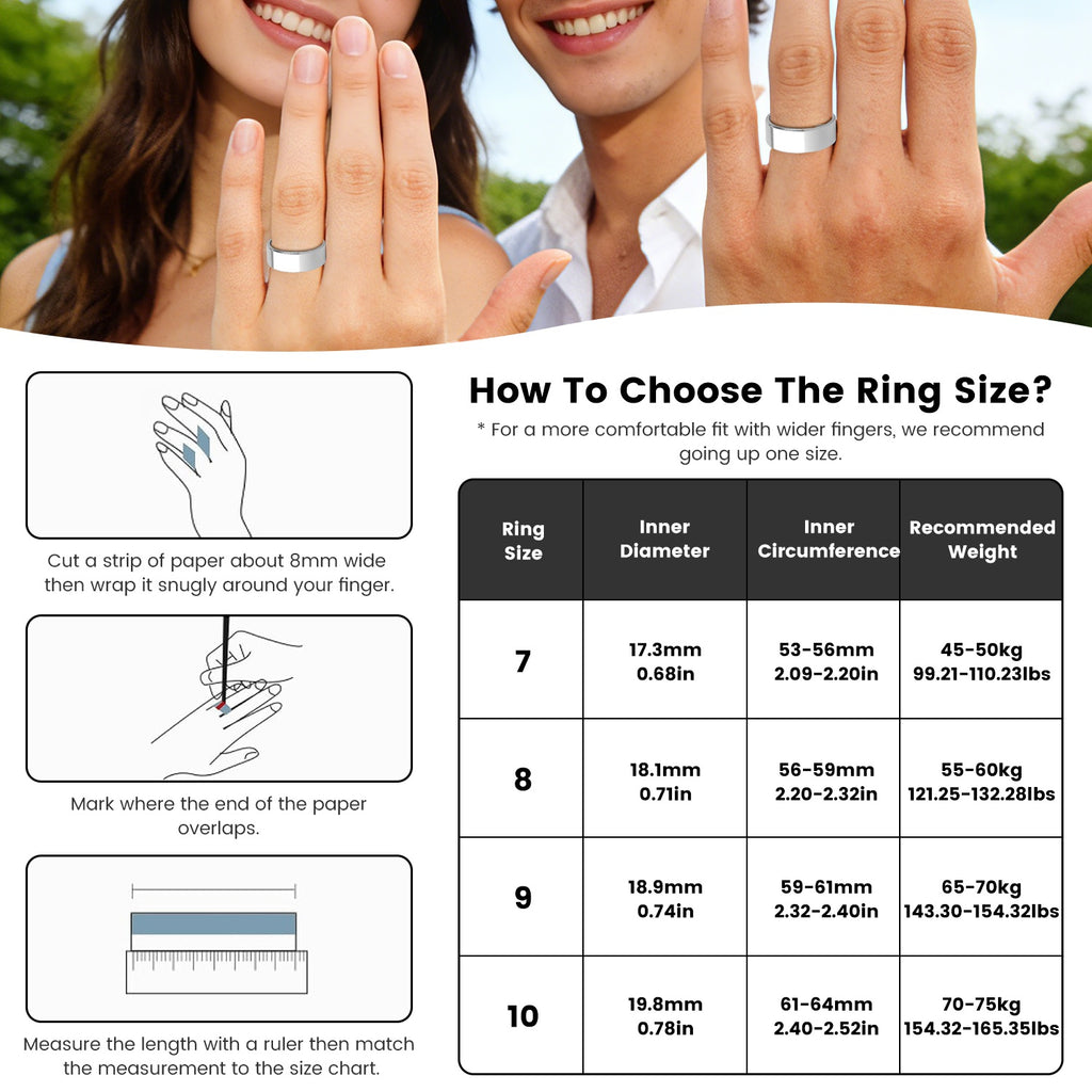 Smart Ring Health Tracker, Sleep & Heart Rate