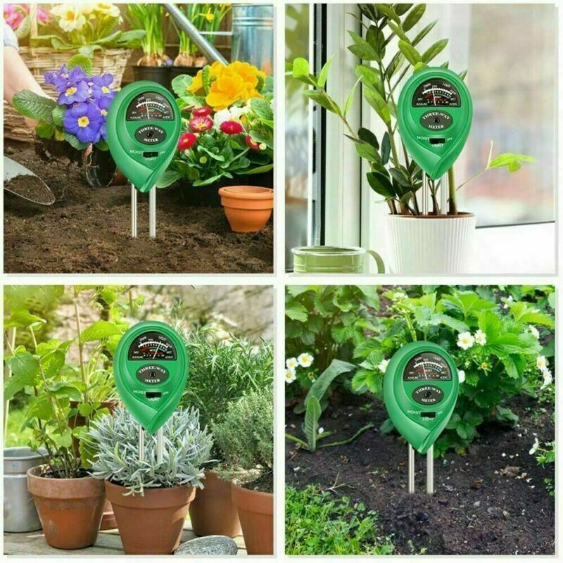 3-in-1 Soil Meter for Moisture, pH and Light
