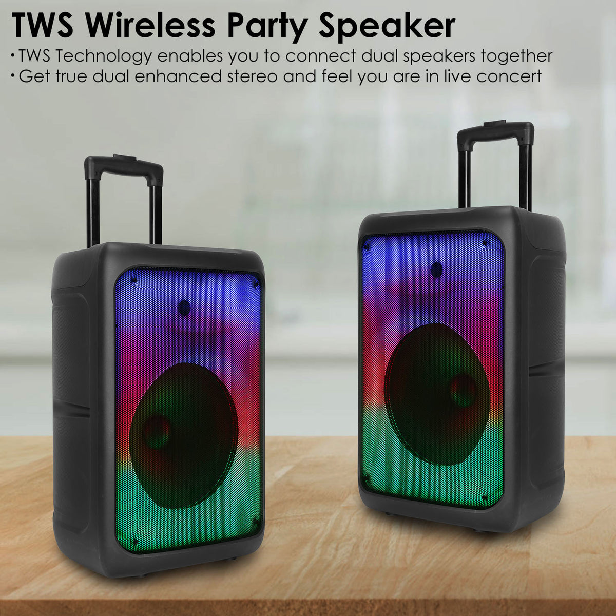 Portable Party Speaker, Wireless