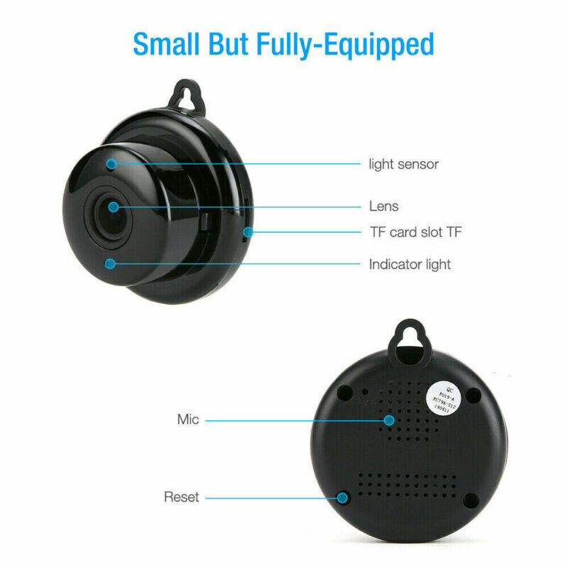 1080P Outdoor WiFi Camera, Weatherproof Night Vision