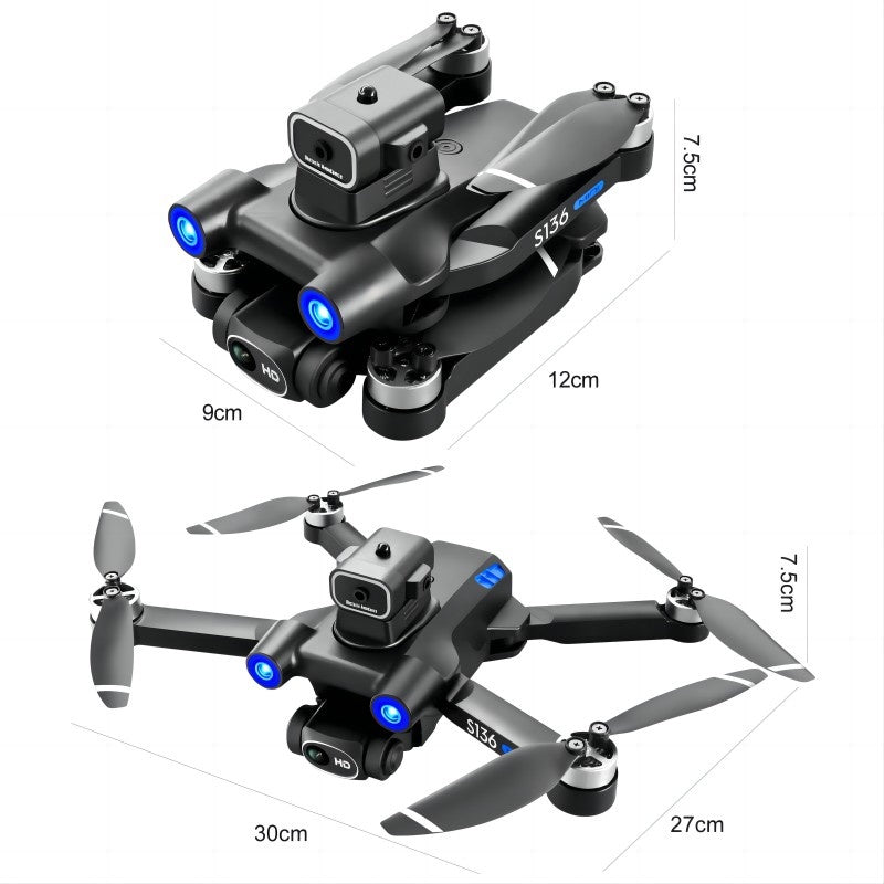S136 GPS Drone, Dual Camera Return-to-Home